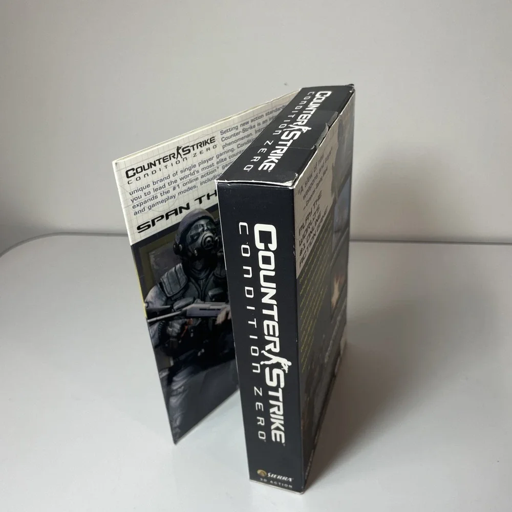 Counter-Strike Condition Zero PC CD-ROM Game Valve Sierra FPS Shooter Box